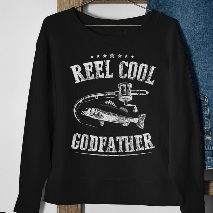 Fishing Reel Cool Godfather Sweatshirt Gifts for Old Women