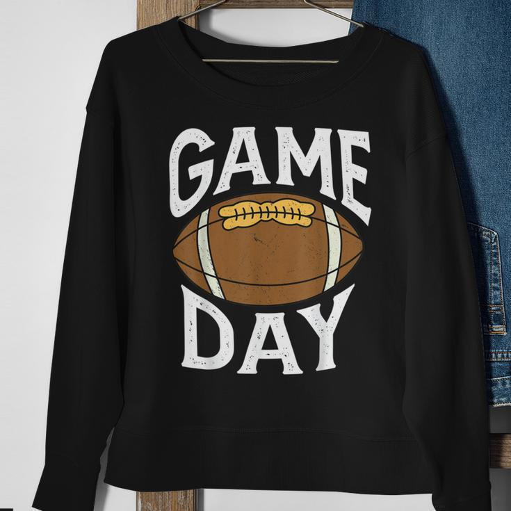 Football Player Vintage Game Day Sweatshirt Gifts for Old Women