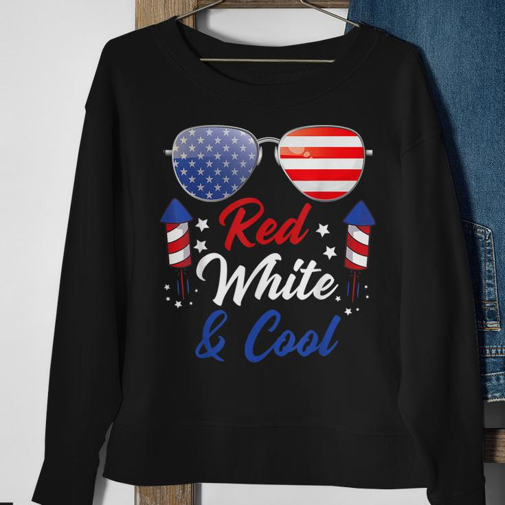 Fourth Of July 4Th July Kids Red White And Blue Patriotic Sweatshirt Gifts for Old Women