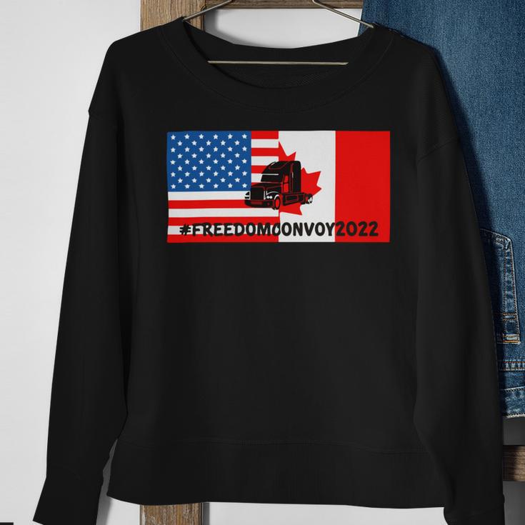 Freedom Convoy V2 Sweatshirt Gifts for Old Women