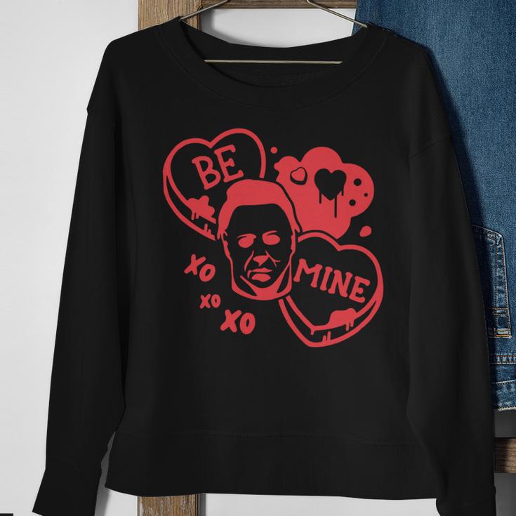 Funny Horror Valentines Day Sweatshirt Gifts for Old Women