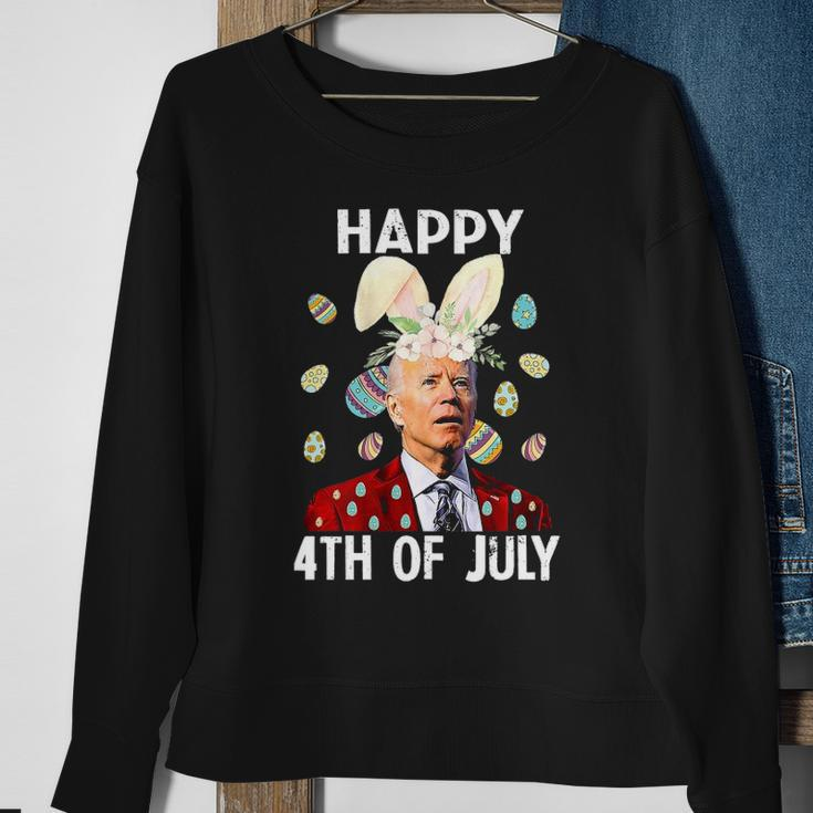 Funny Joe Biden Merry Christmas Confused Easter Day Sweatshirt Gifts for Old Women