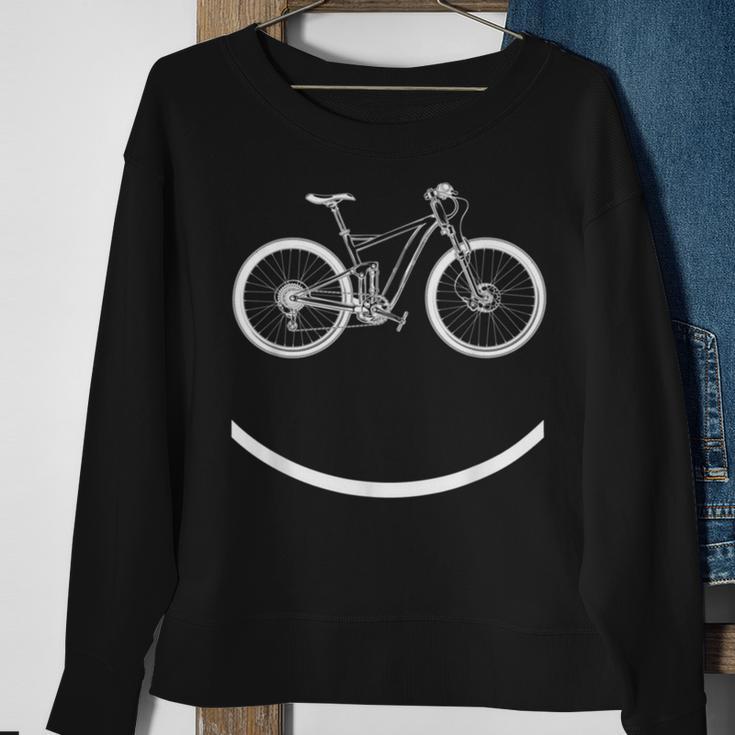 Funny Mountain Bike Evolution Biker Best V4 Sweatshirt Gifts for Old Women