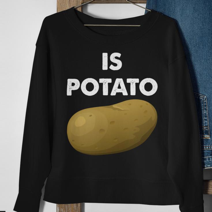 Funny Potato Sweatshirt Gifts for Old Women