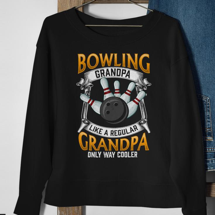 Grandfather Cool Grandad Bowler 416 Bowling Bowler Sweatshirt Gifts for Old Women