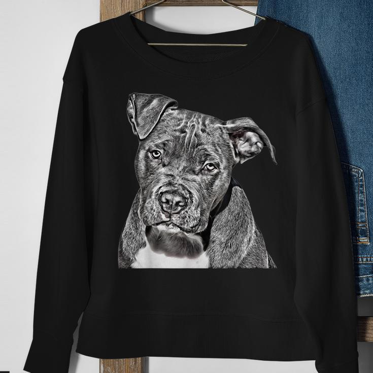 Graphic Novel For Dog Mom And Dog Dad Pit Bull Sweatshirt Gifts for Old Women