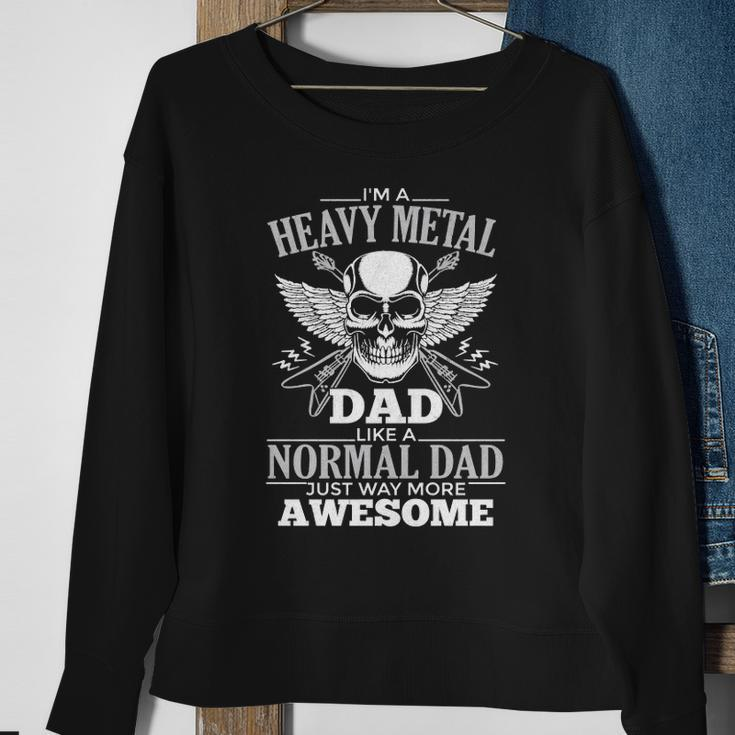 Heavy Metal Dad Punk Rock Music Lover Sweatshirt Gifts for Old Women