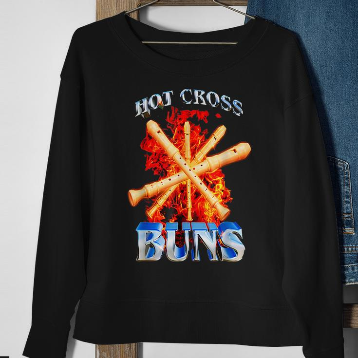 Hot Cross Buns V2 Sweatshirt Gifts for Old Women