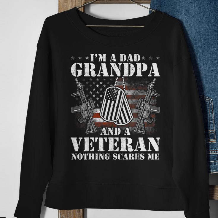 Im A Dad Grandpa Funny Veteran Fathers Day Sweatshirt Gifts for Old Women