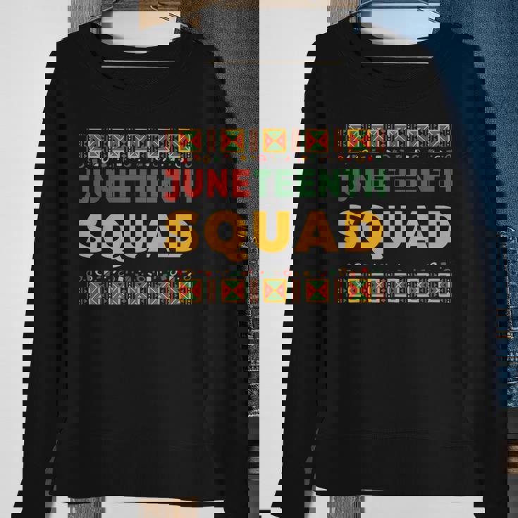 Junenth Squad Men Women & Kids Boys Girls & Toddler Sweatshirt Gifts for Old Women Junenth Squad Men Women & Kids Boys Girls & Toddler Sweatshirt Gifts for Old Women