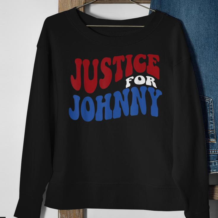 Justice For Johnny Sweatshirt Gifts for Old Women