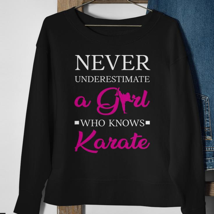 Karate Lover Martial Arts Women Gift Karate Sweatshirt Gifts for Old Women