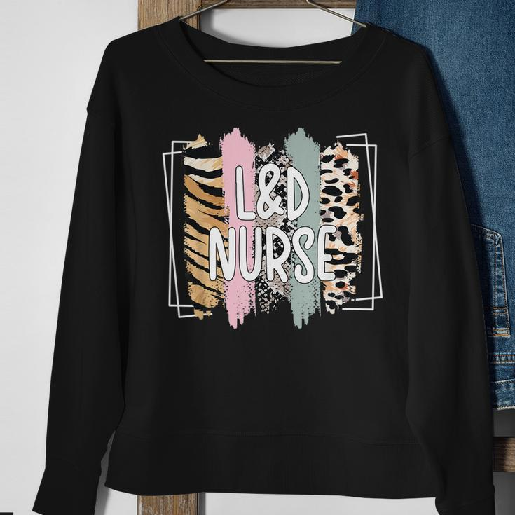 L&D Nurse Labor And Delivery Nurse Appreciation V2 Sweatshirt Gifts for Old Women