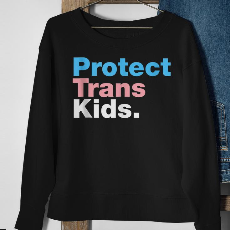 Lgbt Support Protect Trans Kid Lgbt Pride V2 Sweatshirt Gifts for Old Women