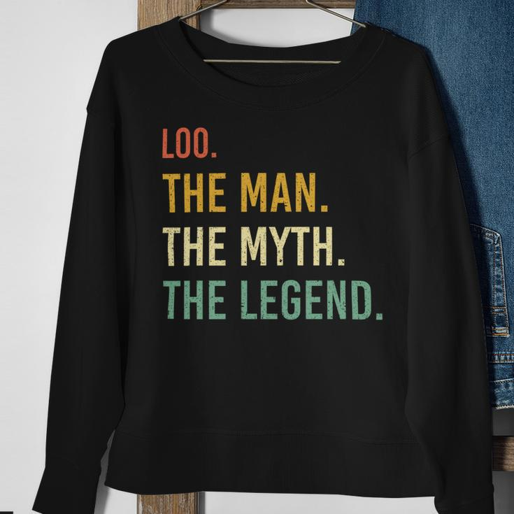 Loo Name Shirt Loo Family Name V2 Sweatshirt Gifts for Old Women