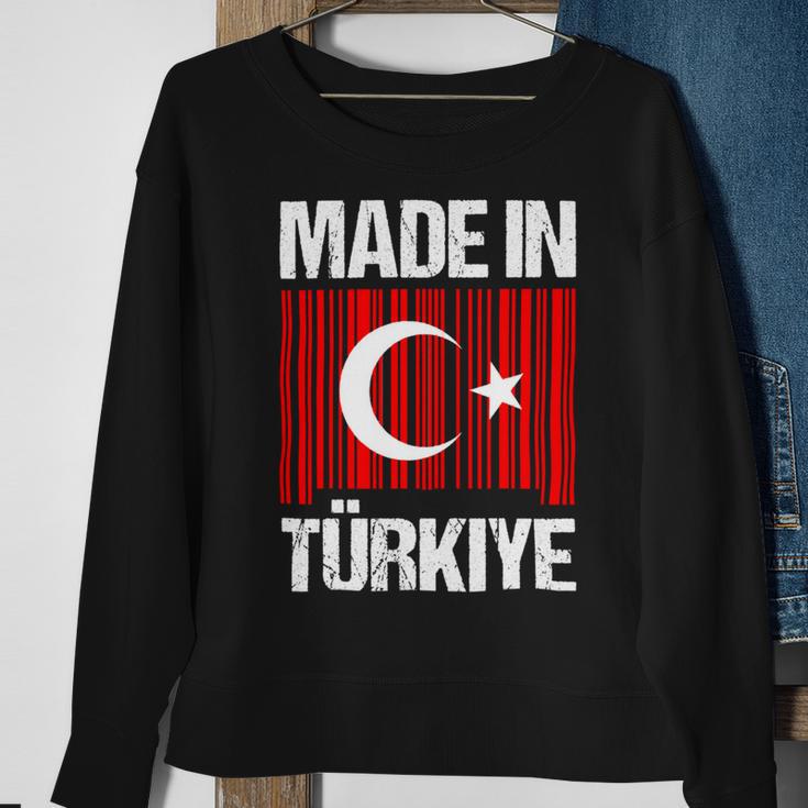 Made In Turkey Flag Turkish 8 Shirt Sweatshirt Gifts for Old Women