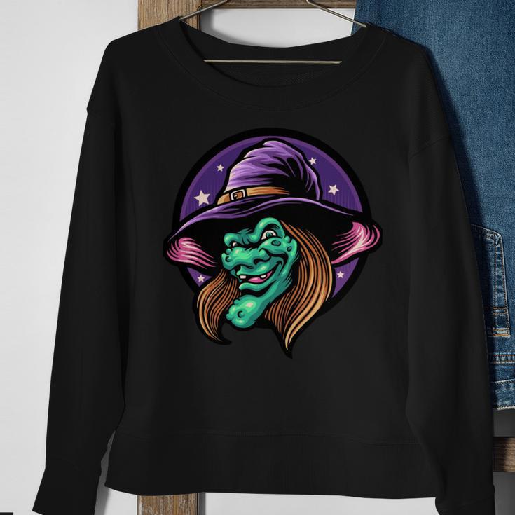 Magic Withcraft Halloween Sweatshirt Gifts for Old Women