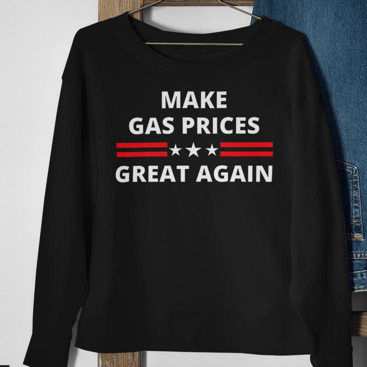 Make Gas Prices Great Again Anti-Biden Trump Republican 2024 414 Trending Shirt Sweatshirt Gifts for Old Women