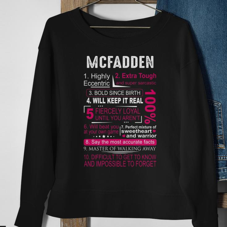 Mcfadden Name Gift Mcfadden Sweatshirt Gifts for Old Women