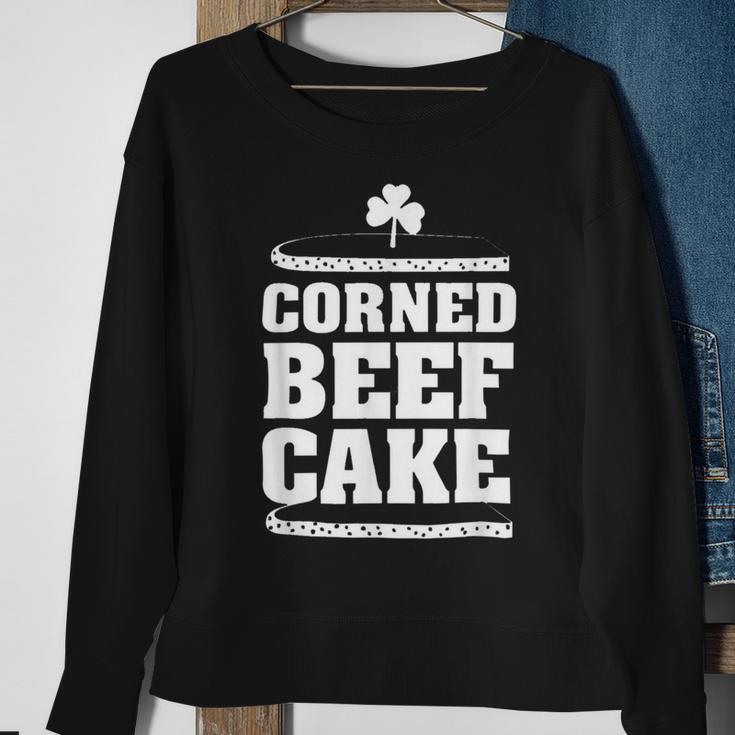 Mens Corned Beefcake Funny St Patricks Day 551 Trending Shirt Sweatshirt Gifts for Old Women