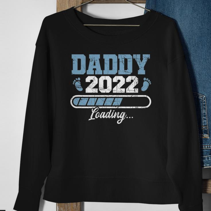 Mens Daddy 2022 Pregnancy Reveal First Time Dad Sweatshirt Gifts for Old Women