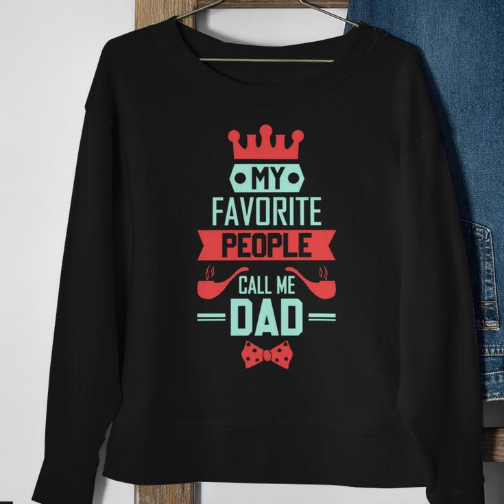 Mens My Favorite People Call Me Pop Fathers Day Sweatshirt Gifts for Old Women