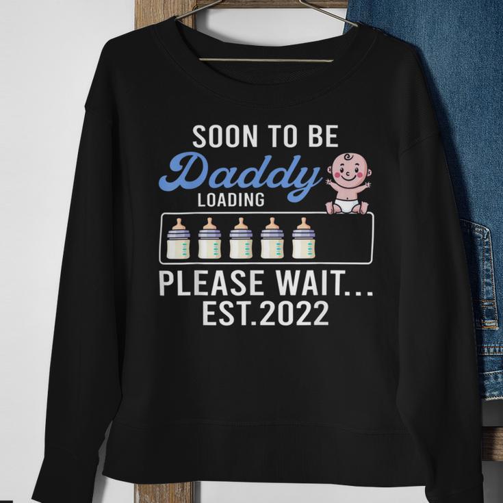 Mens New Dad Shirt Funny Pregnancy Announcement Soon To Be Daddy 277 Trending Shir Sweatshirt Gifts for Old Women