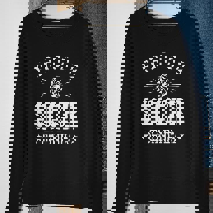 Mens Proud Soccer Grandpa Gift Sweatshirt Gifts for Old Women