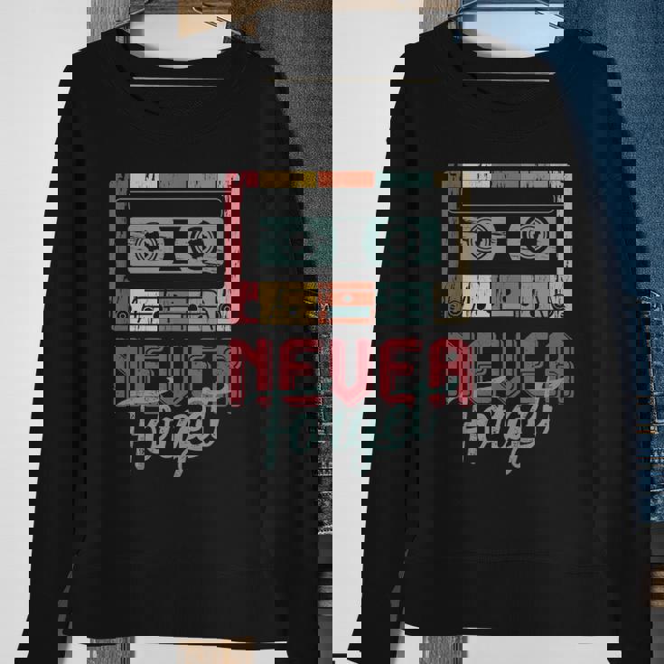 Mixtape Cassettes Retro Vintage Music Cassette 90S 80S Tape Sweatshirt Gifts for Old Women