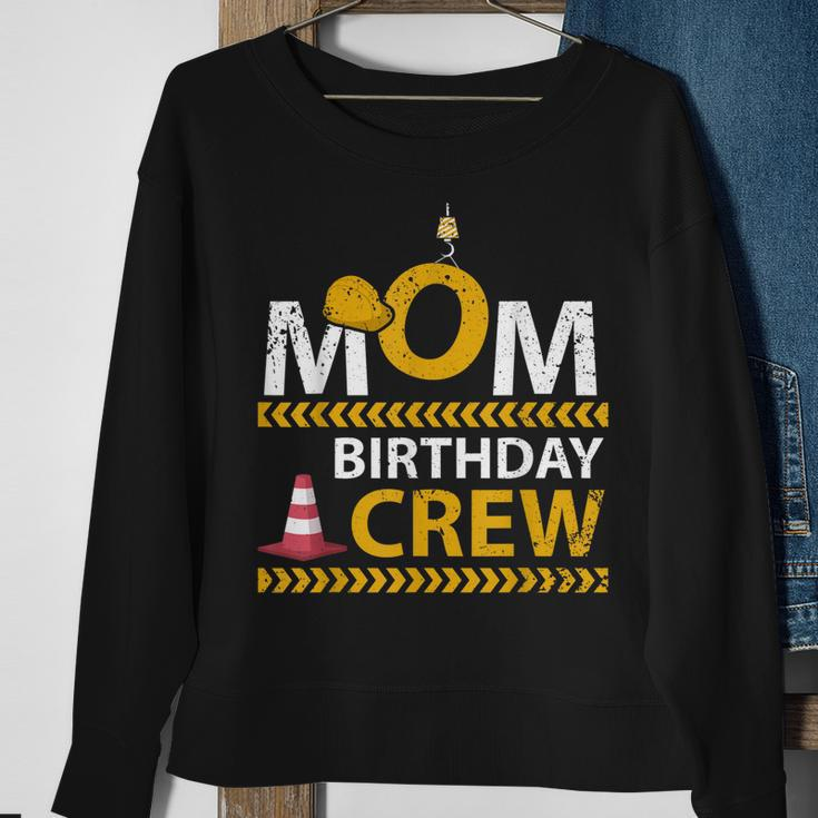 Mom Birthday Crew Construction Birthday Party Supplies Sweatshirt Gifts for Old Women