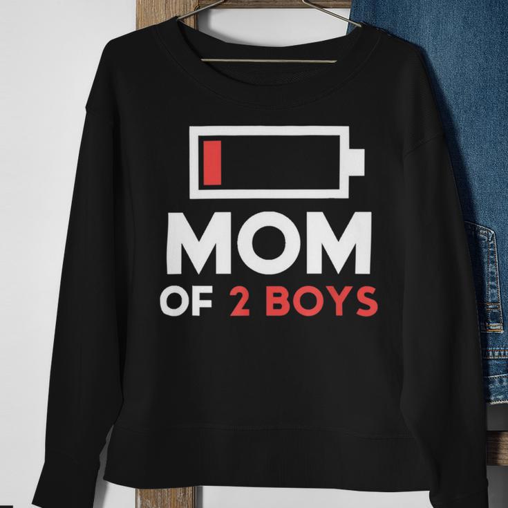 Mom Of 2 Boys Shirt From Son Mothers Day Birthday Women Active 154 Trending Shirt Sweatshirt Gifts for Old Women