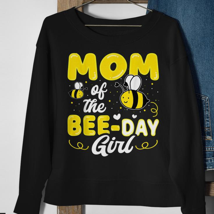 Mom Of The Bee Day Girl Hive Party Matching Birthday Sweet Sweatshirt Gifts for Old Women