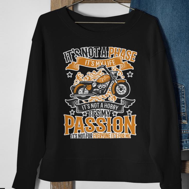 Motorcycle Passion Biker Cute Dreaming 488 Shirt Sweatshirt Gifts for Old Women