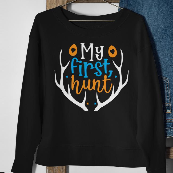 My First Hunt 706 Trending Shirt Sweatshirt Gifts for Old Women