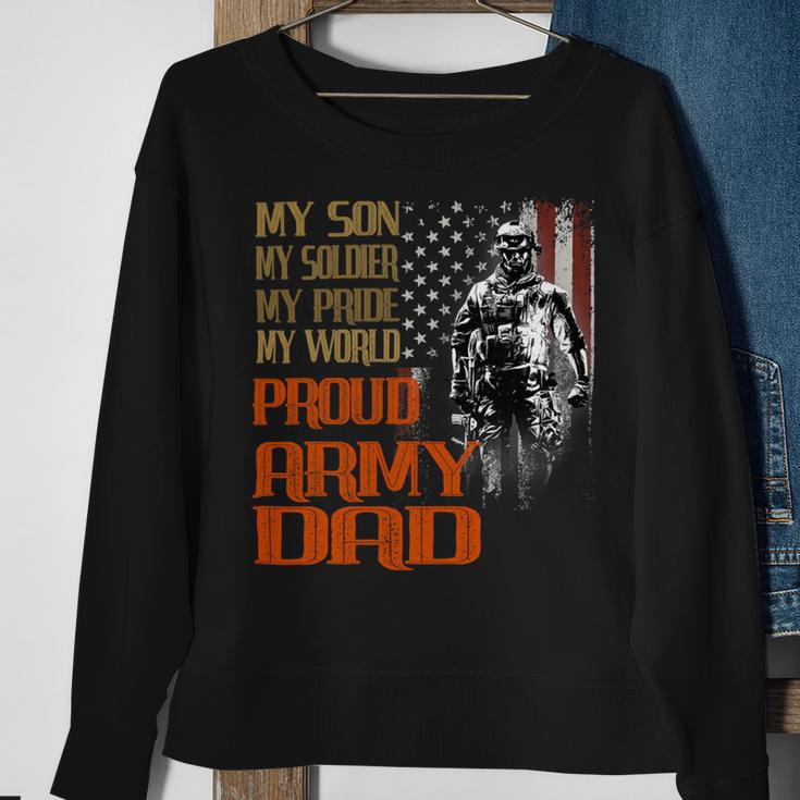 My Son Is A Soldier Hero Proud Army 708 Shirt Sweatshirt Gifts for Old Women