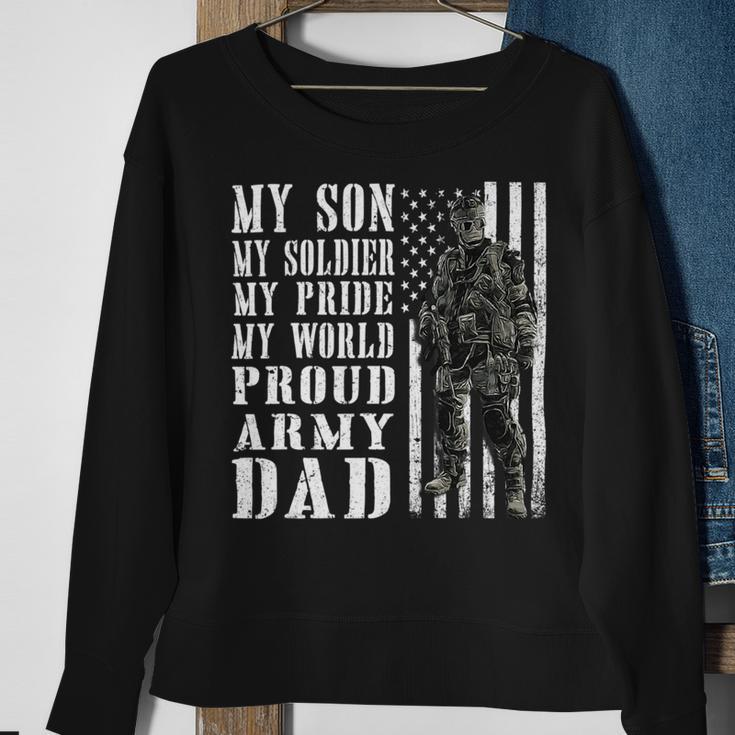 My Son Is Soldier Proud Military Dad 704 Shirt Sweatshirt Gifts for Old Women