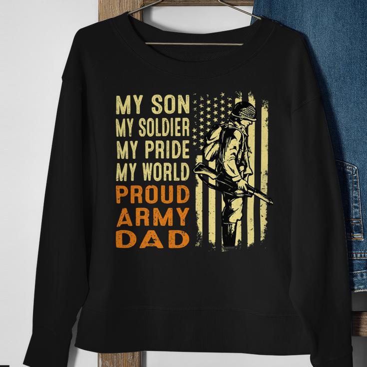 My Son Is Soldier Proud Military Dad 715 Shirt Sweatshirt Gifts for Old Women