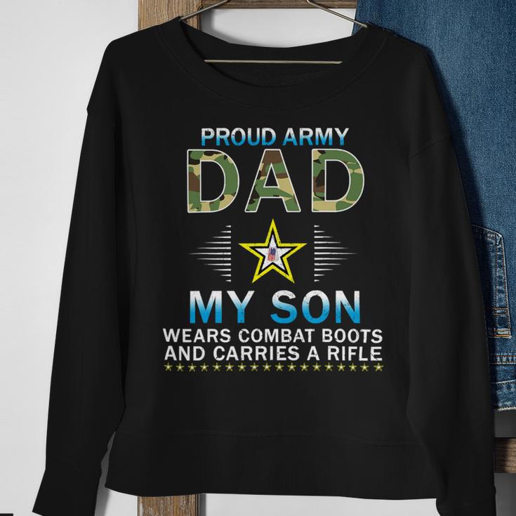 My Son Wears Combat Bootsproud Army 690 Shirt Sweatshirt Gifts for Old Women