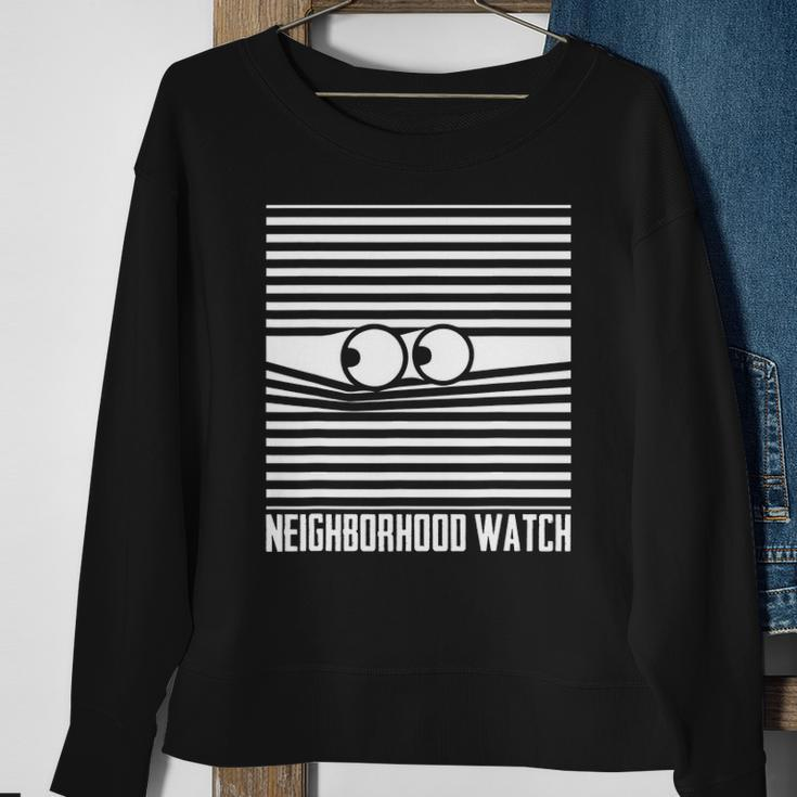 National Neighborhood Watch Homeowner Neighbor Community Sweatshirt Gifts for Old Women