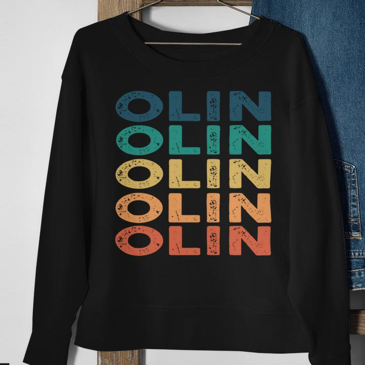 Olin Name Shirt Olin Family Name V3 Sweatshirt Gifts for Old Women