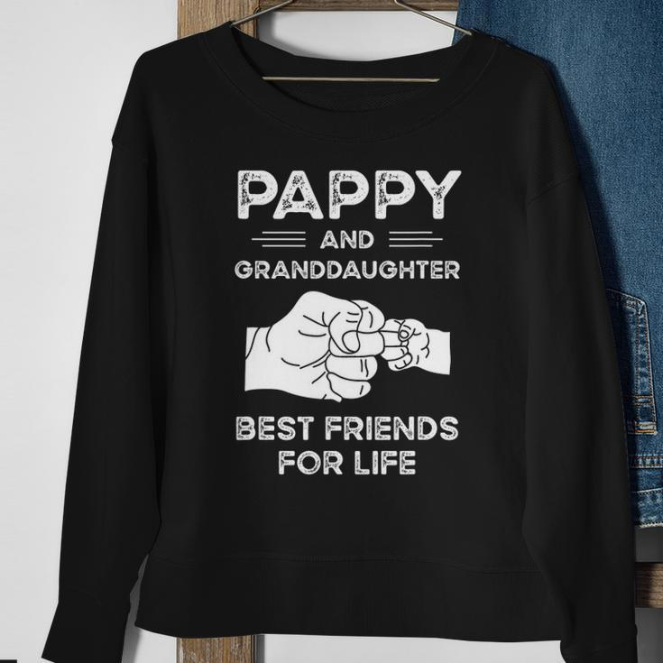 Pappy And Granddaughter Best Friends For Life Matching Sweatshirt Gifts for Old Women