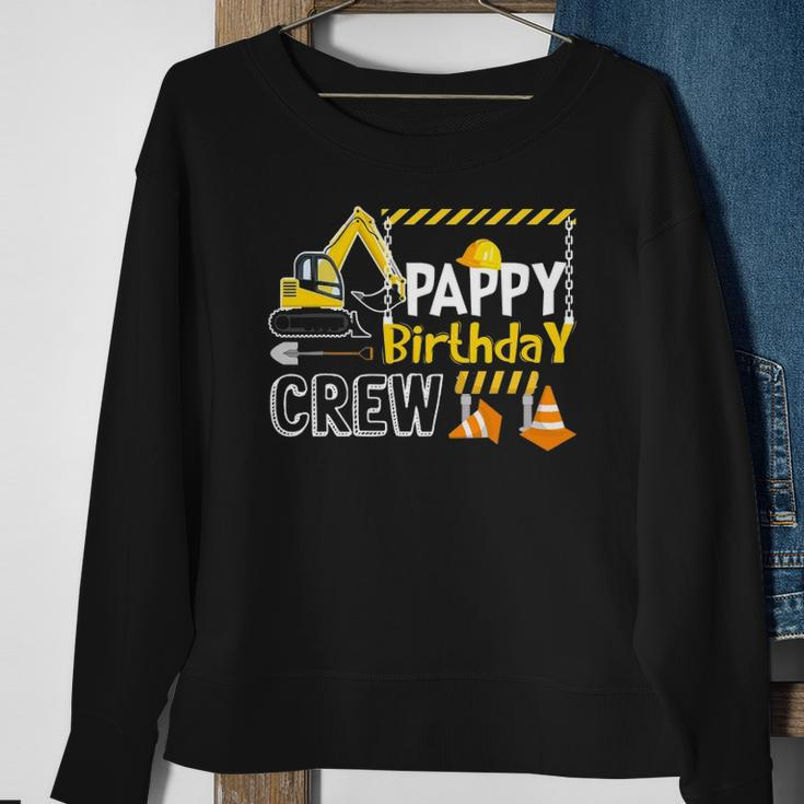 Pappy Birthday Crew Construction S Gift Birthday Sweatshirt Gifts for Old Women