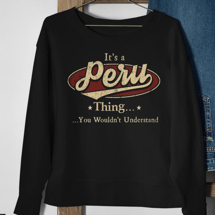 Peru Shirt Personalized Name GiftsShirt Name Print T Shirts Shirts With Name Peru Sweatshirt Gifts for Old Women
