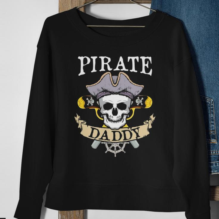 Pirate Daddy Matching Family Dad Sweatshirt Gifts for Old Women