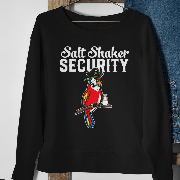Pirate Parrot I Salt Shaker Security Sweatshirt Gifts for Old Women