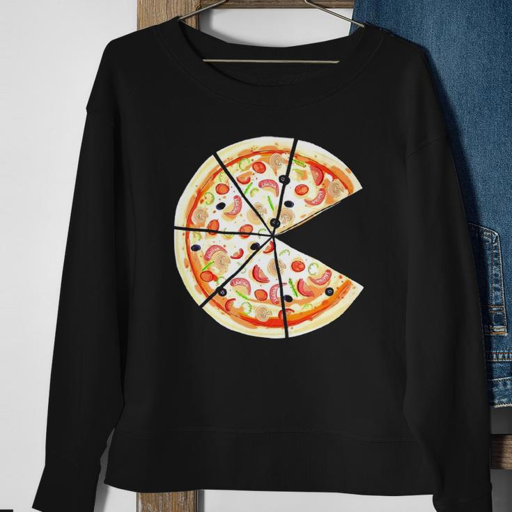 Pizza Pie And Slice Dad And Son Matching Pizza Father’S Day Sweatshirt Gifts for Old Women
