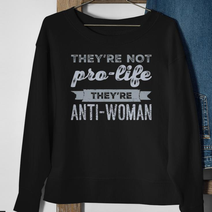 Pro Choice Reproductive Rights - Womens March - Feminist Sweatshirt Gifts for Old Women