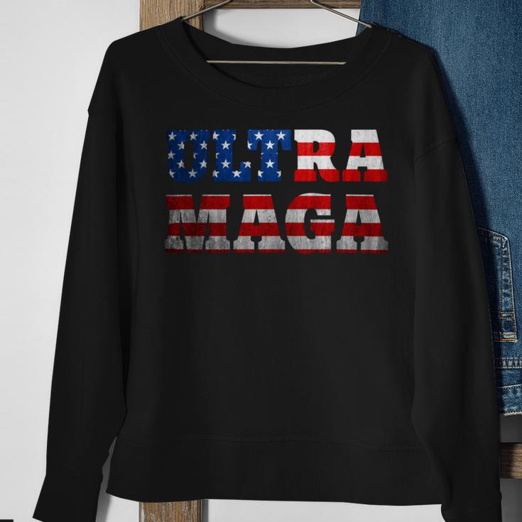 Proud Ultra Maga V11 Sweatshirt Gifts for Old Women