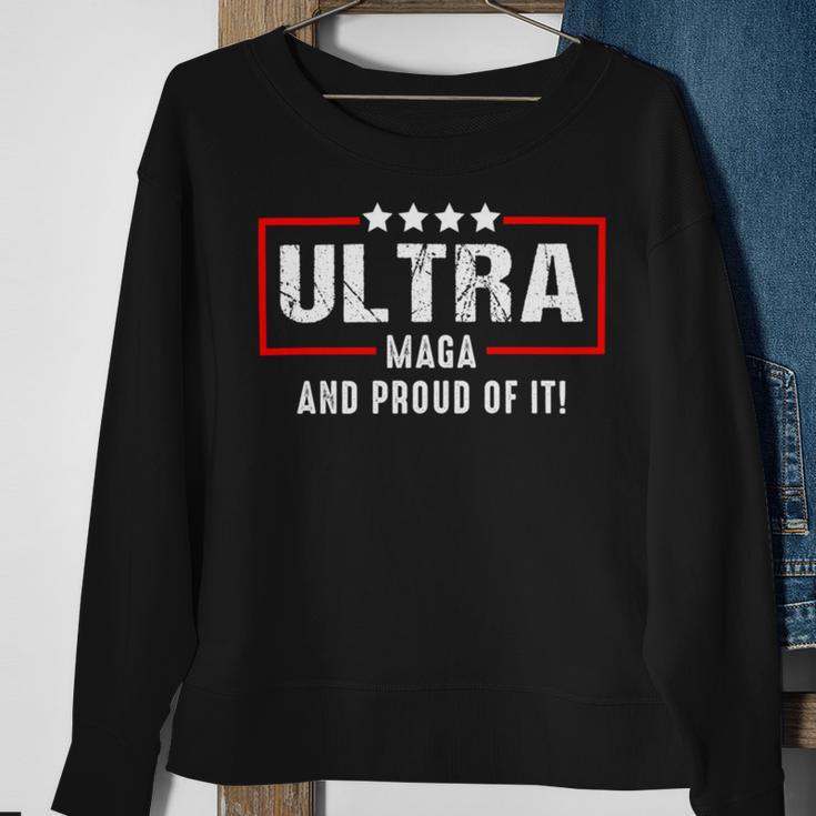 Proud Ultra Maga V8 Sweatshirt Gifts for Old Women