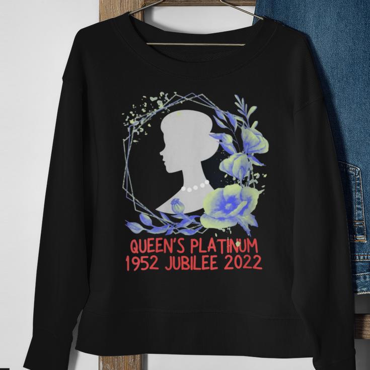 Queen Platinum Jubilee Sweatshirt Gifts for Old Women